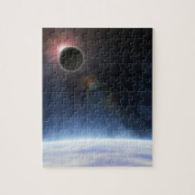 Outer Atmosphere of The Planet Earth Photo Puzzle