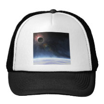 Outer Atmosphere of The Planet Earth Trucker Hat