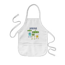 Outer Space Aliens Aprons