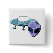 Outer Space Design Button
