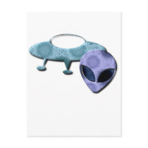 Outer Space Design Postcard