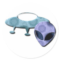 Outer Space Design Sticker