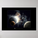 Outer space dream posters