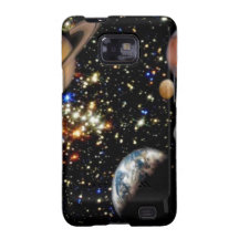 Outer space planets galaxy Samsung phone case Galaxy S2 Case