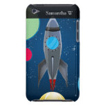 Outer Space Rocket Ship iPod Touch Cases