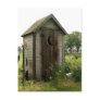 outhouse postcard
