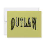 Outlaw invitations