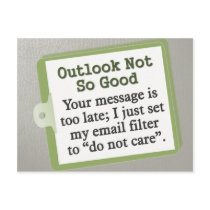 Outlook Not So Good
