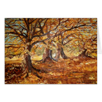Outono (vendido) greeting card