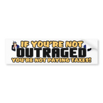 Outraged Bumper Stickers