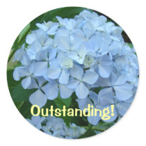 Outstanding! stickers Blue Hydrangea Flowers