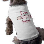Outta Here! Baseball Character pet clothing