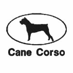 Oval Cane Corso Embroidered Shirt embroidered shirts