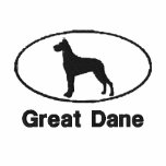 Oval Great Dane Embroidered Shirt
