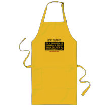 OVAL ORWELL UNIVERSAL DECEIT APRON