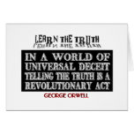 OVAL ORWELL UNIVERSAL DECEIT cards
