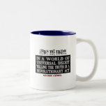 OVAL ORWELL UNIVERSAL DECEIT MUG