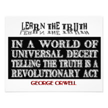 OVAL ORWELL UNIVERSAL DECEIT PERSONALIZED INVITES