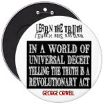 OVAL ORWELL UNIVERSAL DECEIT PIN