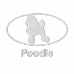 Oval Poodle Embroidered Shirt (Dark) embroidered shirts