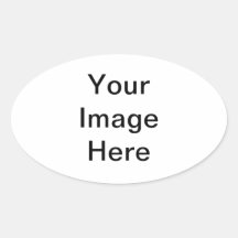 Oval Sticker