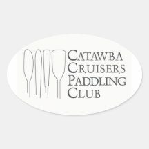 Oval Sticker