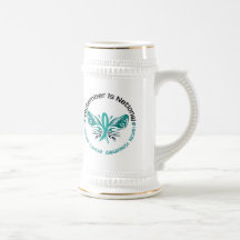 Ovarian Cancer Awareness Month Butterfly 3.3 Coffee Mugs