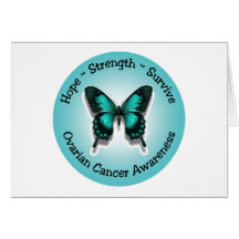 Ovarian cancer awareness notecard