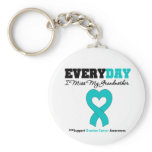Ovarian Cancer Every Day I Miss My Grandmother keychains