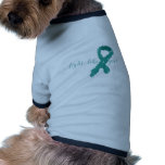 Ovarian Cancer - Fight Like a Girl pet clothing