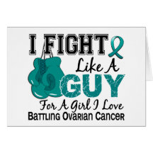 Ovarian Cancer Fight Like A Guy 15 Card