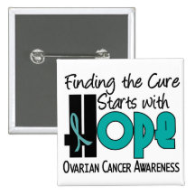 Ovarian Cancer HOPE 4 Button