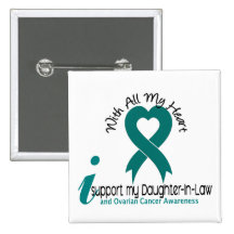 Ovarian Cancer I Support My Daughter-In-Law Pins
