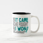 Ovarian Cancer Survivor It Came We Fought I Won Mugs