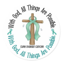Ovarian Cancer WITH GOD CROSS 1