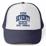 Over 70th Birthday hats