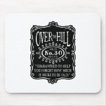 Over The Hill 30th Birthday Mouse Mat