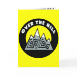 Over The Hill 50th Birthday Party Invitations cards