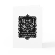 Over The Hill 60th Greeting Card