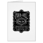 Over The Hill 60th Greeting Card