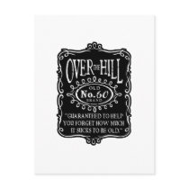 Over The Hill 60th Post Card