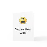 Over The Hill Birthday Card