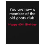 Over the hill birthday flyer