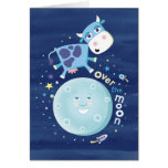 Over the Moon Card