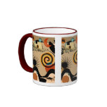 Over the Ocean - Abstract mugs