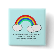 Over The Rainbow Button (Light)