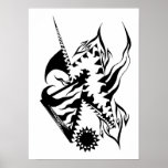 OVER THE SUN PRINT