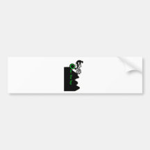 Over The Top Bumper Sticker