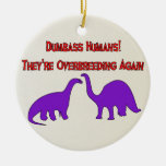 Overbreeding Dinosaurs Christmas Ornament