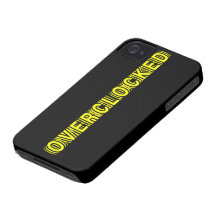 Overclocked yellow Case-Mate iPhone 4 case